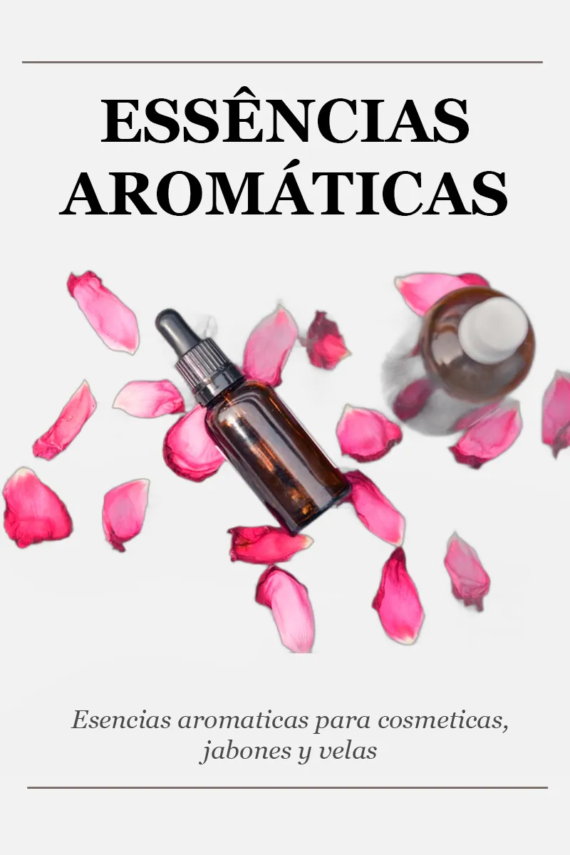 Essências aromáticas para sabonetes e velas