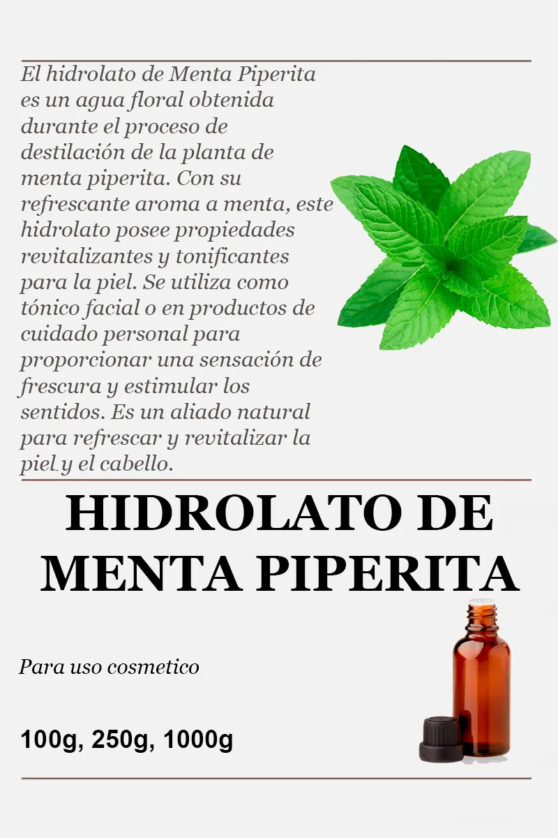 Hidrolato de Menta