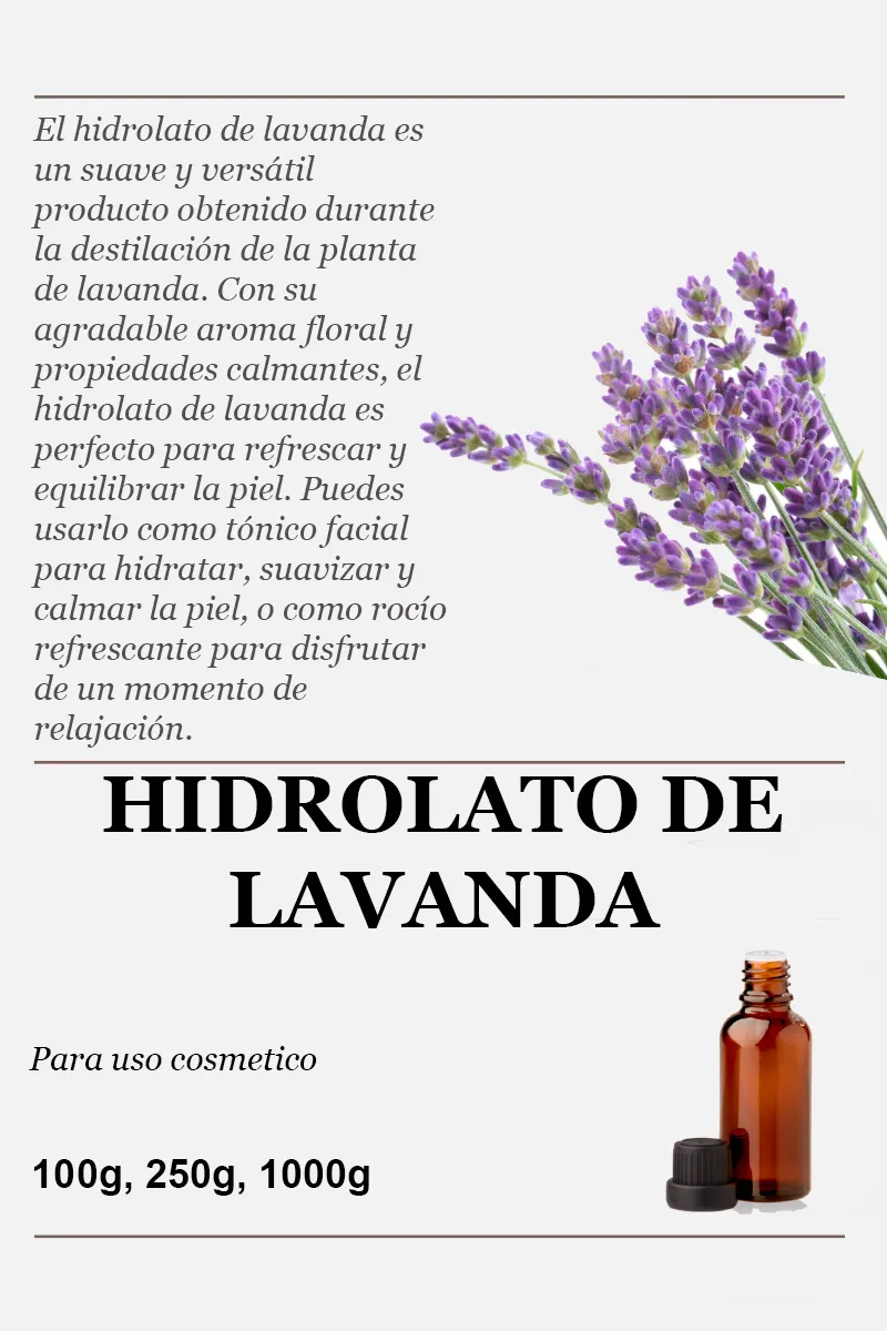 Hidrolato de Lavanda