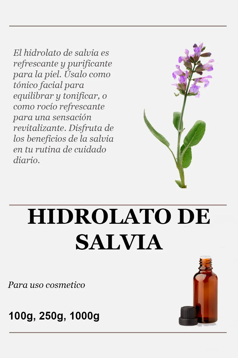 Hidrolato de Salvia