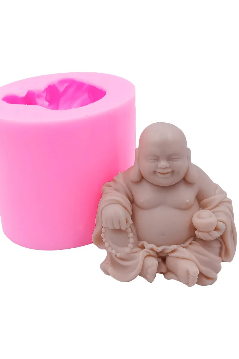 Molde para velas buda 