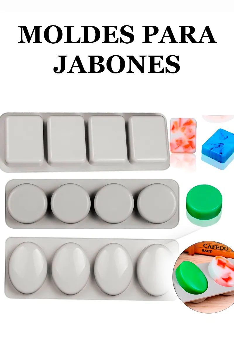 Moldes para jabones 